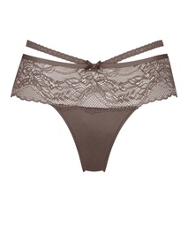 Boxer string Francesca - Marron, Marron, coloris