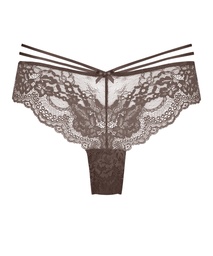Slip brésilien Shay - Marron, Marron, coloris