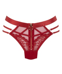 Slip brésilien Sable - Rouge, Rouge, coloris