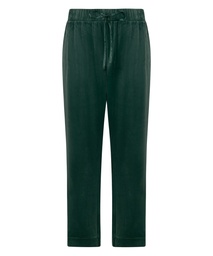 Pantalon de pyjama Velours - Vert, Vert, coloris