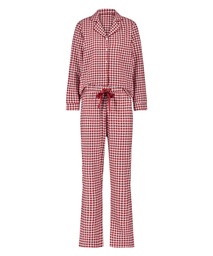 Ensemble pyjama Flannel - Rouge, Rouge, coloris