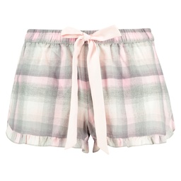 Pyjama shorts Check - Pink, Rose, coloris