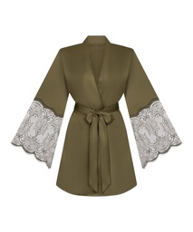 Kimono Satin - Vert, Vert, coloris