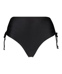 Lais Brazilian high bikini bottoms - Black, Noir, coloris