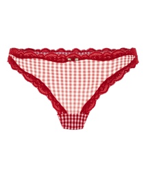 String échancré Liz - Rouge, Rouge, coloris