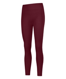 Legging de sport sans coutures taille haute HKMX - Rouge