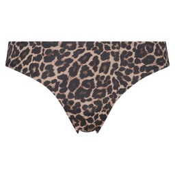 Leopard Rio Bikini Bottoms - Beige, Beige, coloris