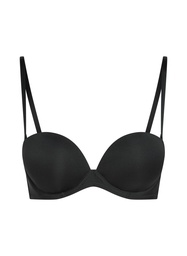 Soutien-gorge maximiseur préformé sans bretelles - Noir, Noir, coloris