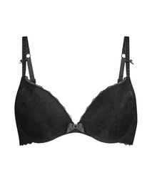 Soutien-gorge à armatures préformé push-up Maya - Noir, Noir, coloris