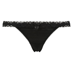 Thong Crystal - Black, Noir, coloris