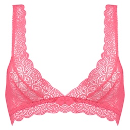 Bralette Geo lace - Pink, Rose, coloris