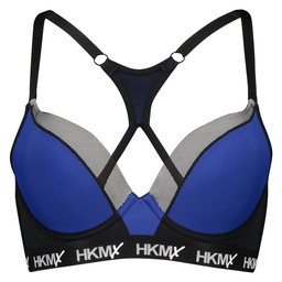 HKMX The Game Level 1 Sports Bra - Blue, Bleu, coloris