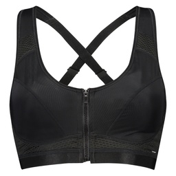 HKMX Soutien-gorge de sport The Pro Maintien niveau 3 - Noir, Noir, coloris