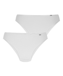 Lot de 2 slips Angie - Blanc, Blanc, coloris