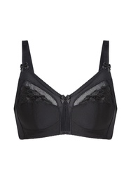 Soutien-gorge sans armatures non-préformé Sara - Noir, Noir, coloris