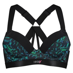HKMX The Game Level 1 Sports Bra - Green, Vert, coloris