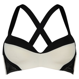 HKMX The Legend Level 2 Sports Bra - White, Blanc, coloris