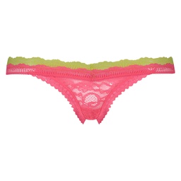 Contrast Ultra Low V-Thong - Pink, Rose, coloris