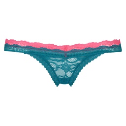 Contrast Ultra Low V-Thong - Blue, Bleu, coloris
