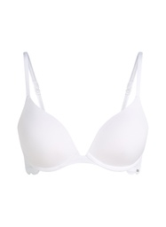 Soutien-gorge à armatures préformé push-up Angie - Blanc