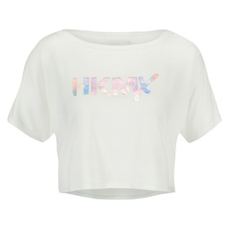 HKMX Short Sleeves Sports Top - Green, Vert, coloris