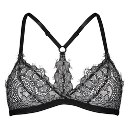 Georgiana Bralette - Black, Noir, coloris