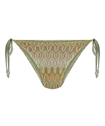 Bas de bikini à jambe haute Cali - Vert