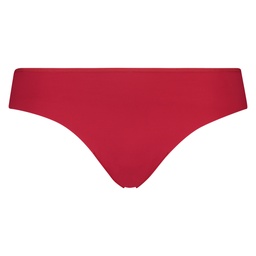 Lace Back Invisible Thong - Red, Rouge, coloris