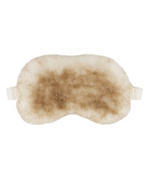 Masque de nuit Fake Fur - Gris, Gris, coloris