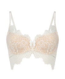 Soutien-gorge à armatures préformé longline Marilee - Blanc, Blanc, coloris