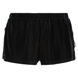 Velours rib shorts - Green, Vert, coloris
