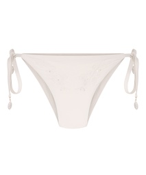 Bas de bikini Giselle Cheeky - Blanc, Blanc, coloris