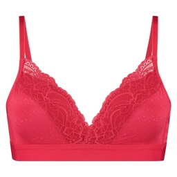 Sophie Padded Non-Underwired Bra - Red, Rouge, coloris