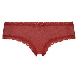 V-Shaped Microfibre Brazilian - Red, Rouge, coloris