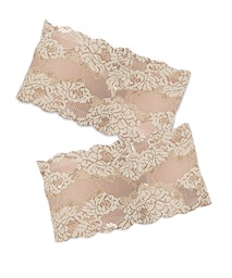 Bandes de cuisses anti-frottements en dentelle - Beige, Beige, coloris