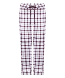 Pantalon de Pyjama Flanel - Blanc, Blanc, coloris