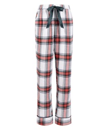 Pantalon de Pyjama Flanel - Blanc, Blanc, coloris
