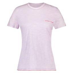 Short-Sleeved Pyjama Top - Purple, Violet, coloris