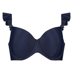 Padded underwired bikini top Paramaribo I AM - Blue, Bleu, coloris