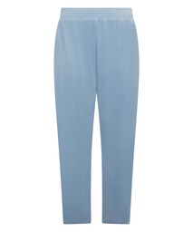 Pantalon de pyjama velours - Bleu, Bleu, coloris