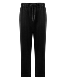 Pantalon de pyjama Velours - Noir, Noir, coloris