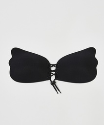 Soutien-gorge push-up autocollant - Noir, Noir, coloris