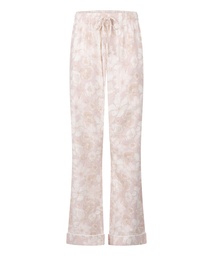 Pantalon Flower Linen - Rose, Rose, coloris