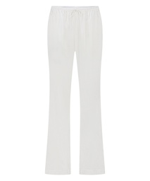 Pantalon Satin - Blanc, Blanc, coloris