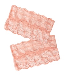 Bandes de cuisses anti-frottements en dentelle - Rose, Rose, coloris