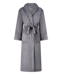 Peignoir en polaire douce - Gris