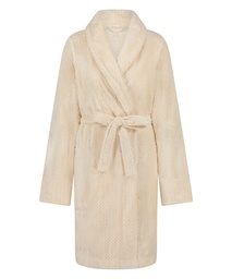 Peignoir Fleece - Blanc, Blanc, coloris