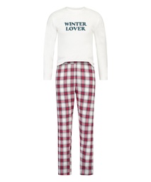 Men's pyjama set - Red, Rouge, coloris