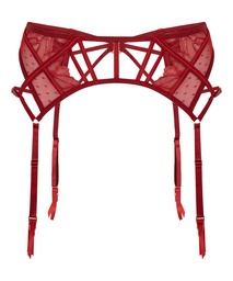 Porte-jarretelles Billie - Rouge