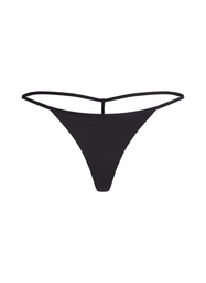 String sans couture - Noir, Noir, coloris